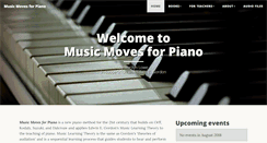 Desktop Screenshot of musicmovesforpiano.com